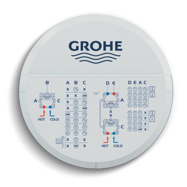 Универсальная встраиваемая часть, GROHE Rapido SmartBox, (35600000)