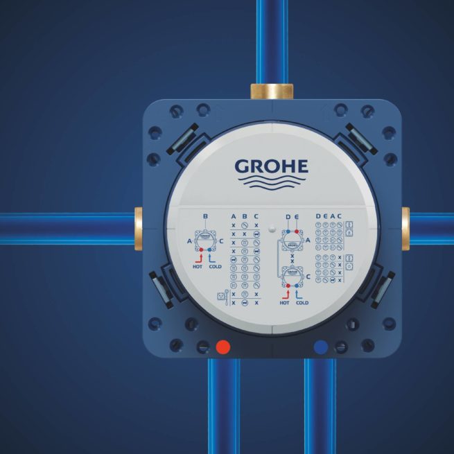 Универсальная встраиваемая часть, GROHE Rapido SmartBox, (35600000)