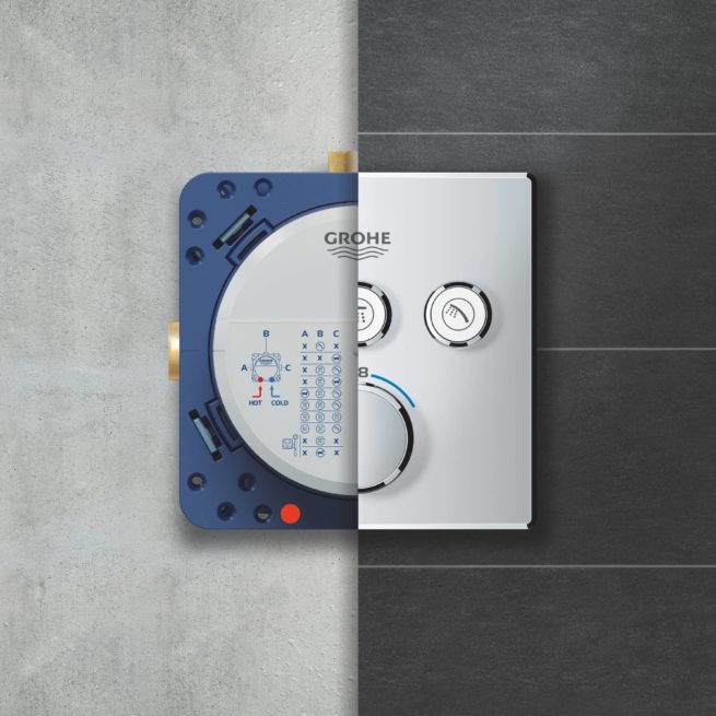 Универсальная встраиваемая часть, GROHE Rapido SmartBox, (35600000)