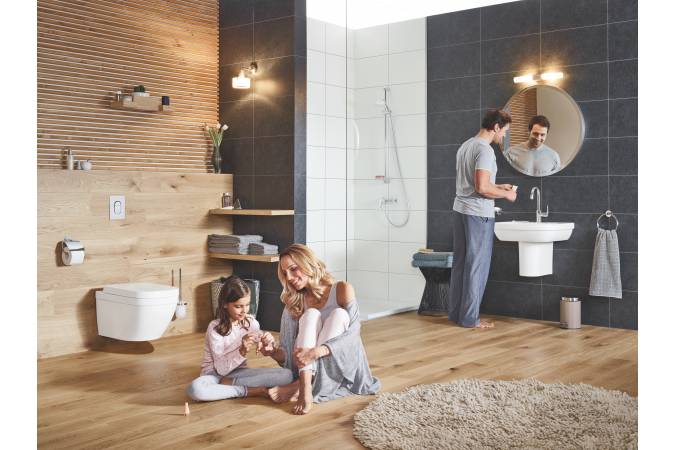 Подвесной унитаз, GROHE Euro Ceramic, альпин-белый, (39328000)