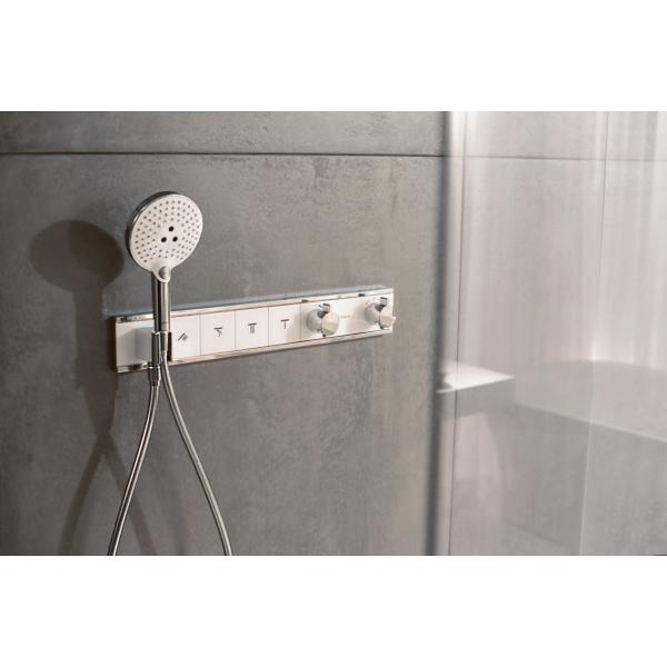 Ручной душ hansgrohe Raindance Select S 120 3jet 26530400, белый/хром